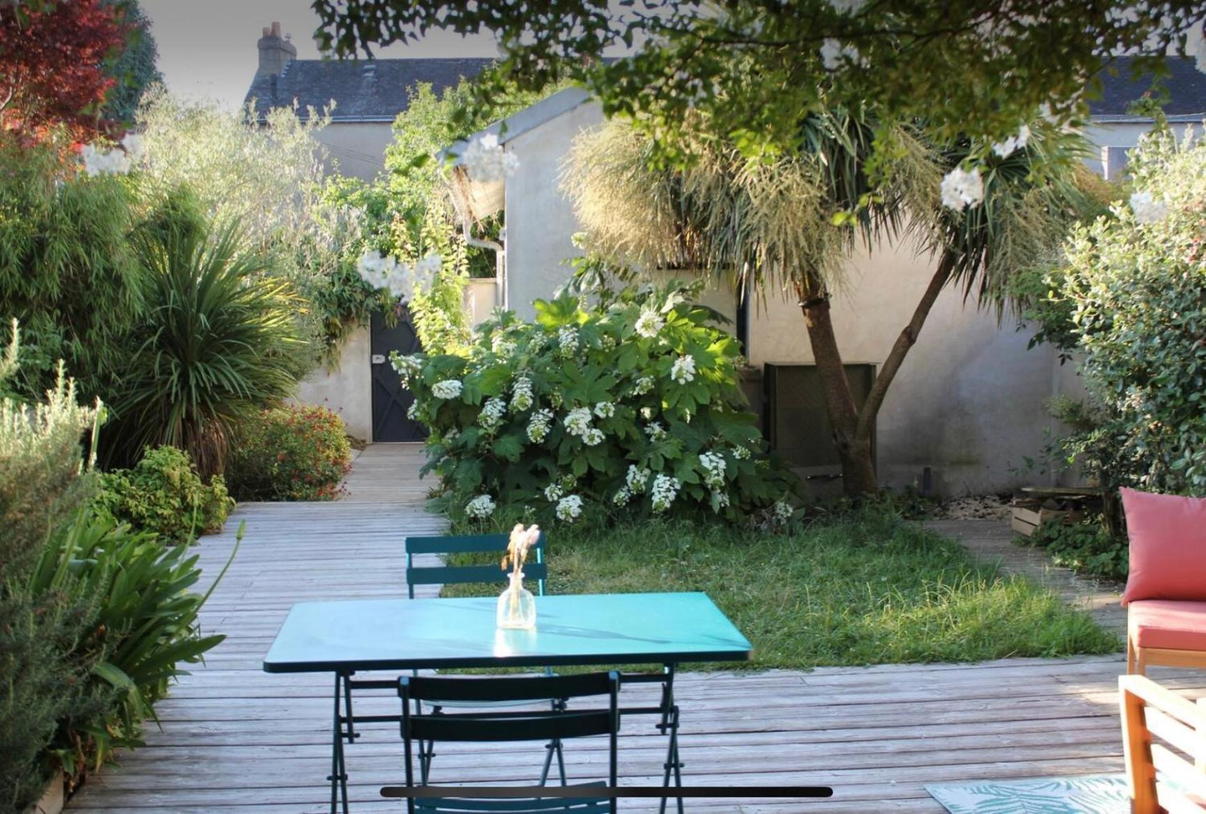 Duplex Confort Et Jardin Charmant Nantes Eksteriør bilde